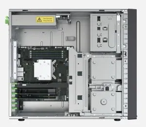 FUJITSU PRIMERGY TX1330 M5 Xeon E-2336 6C/12T 2.90GHz 16GB 1Rx8 DDR4-3200 U ECC Bsc 3.5 kit 4xLFF HP PSU Std 450W NHP 2x1Gb TPM2
