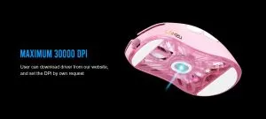 Lamzu професионална геймърска мишка ATLANTIS MINI [Champion Edition] 1K (8K compatible) - Wireless Gaming Mouse - Panda White