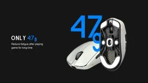 Lamzu професионална геймърска мишка MAYA X 8K - Wireless Gaming Mouse - Black