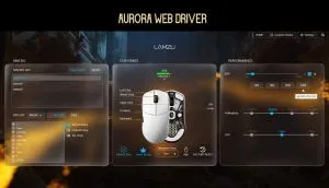 Lamzu професионална геймърска мишка MAYA X 8K - Wireless Gaming Mouse - Black