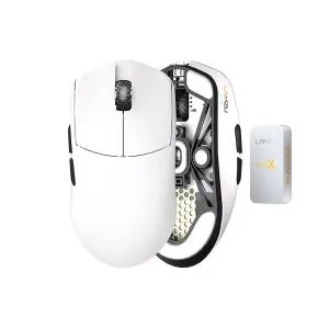 Lamzu професионална геймърска мишка MAYA X 8K - Wireless Gaming Mouse - White