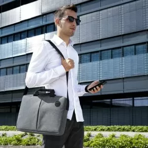 Hama "Genua" Laptop Bag, up to 40 cm (15.6"), grey