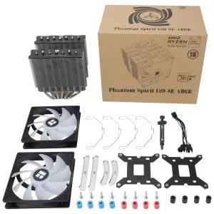 Thermalright охладител CPU Cooler Phantom Spirit 120 SE A-RGB - Dual-Tower - LGA1851/LGA1700/AM5