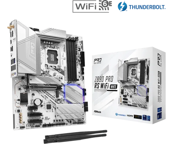 ASROCK Z890 PRO RS WIFI WHITE