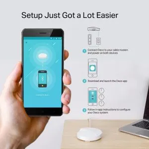 TP-Link Deco M5, AC1200 Whole Home Mesh Wi-Fi System(3-pack)