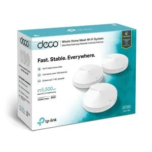 TP-Link Deco M5, AC1200 Whole Home Mesh Wi-Fi System(3-pack)