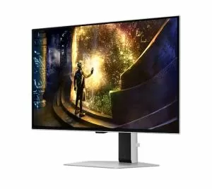 Monitor Gaming Samsung Odyssey LS27DG610SUXEN G6, 27" 2560x1440 16:9 OLED 240Hz, 0.03 ms, 250 cd/m2, 1m:1, 2xHDMI, 1xDisplayPort, 3.5mm audio jack, USB Hub, Height Adj, Tilt, Swivel, Pivot, 2Y