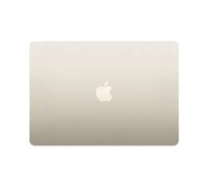 Лаптоп Apple 15-inch MacBook Air: Apple M3 chip with 8-core CPU and 10-core GPU, 16GB, 256GB SSD - Starlight