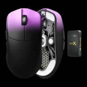 Lamzu MAYA X 8K - Wireless Gaming Mouse - Purple Shadow