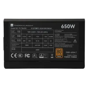 Thermalright захранване PSU 650W Bronze - TR-TB650S