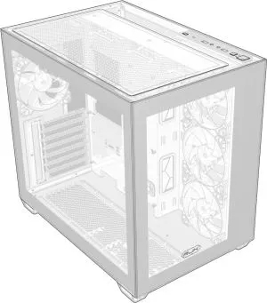 Raijintek Case ATX - PAEAN C7 BLACK