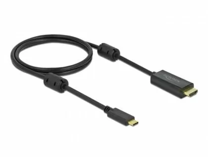 Delock Active USB Type-C to HDMI Cable (DP Alt Mode) 4K 60 Hz 1 m