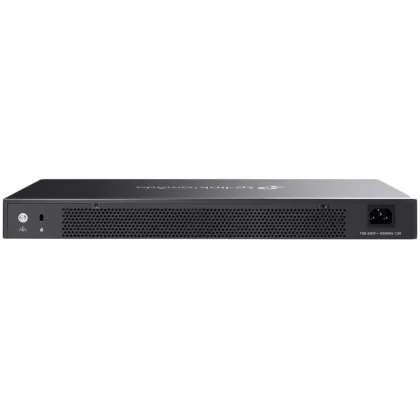 TP-Link SG3452 Omada 48-Port Gigabit L2+ Managed Switch with 4 SFP Slots, 48× Gigabit RJ45 ports and 4× Gigabit SFP slots, Static Routing, VLAN, ACL, QoS, IGMP Snooping, ERPS, Zero-TouchProvisioning, Omada APP