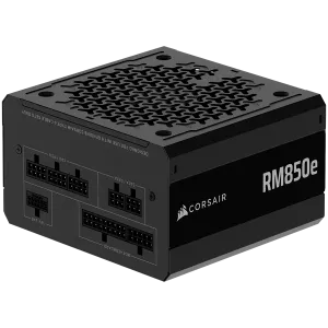 Corsair 2025 RMe Series, RM850e, 850 Watt, ATX 3.1, PCIe 5.1, Cybenetics GOLD Certified, Fully Modular Power Supply