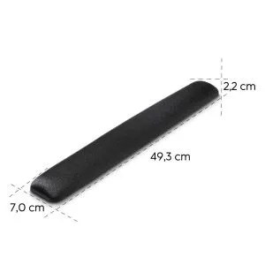 Hama "Ergo" Keyboard Wrist Rest, black