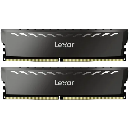 Lexar 2x8GB THOR DDR4 3200 UDIMM XMP Memory with heatsink. Dual pack