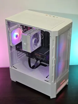 Ryzen 7-5700 / RTX 4060 8GB / SSD 1TB / RAM 32GB - Gaming PC WhiteReaper 112