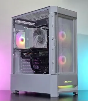 Ryzen 7-5700 / RTX 4060 8GB / SSD 1TB / RAM 32GB - Gaming PC WhiteReaper 112