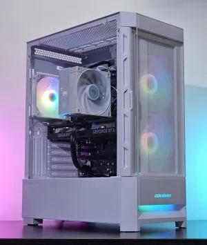 Ryzen 7-5700 / RTX 4060 8GB / SSD 1TB / RAM 32GB - Gaming PC WhiteReaper 112