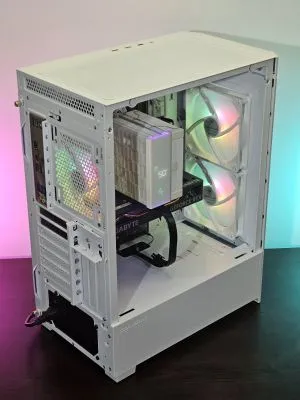 Ryzen 7-5700 / RTX 4060 8GB / SSD 1TB / RAM 32GB - Gaming PC WhiteReaper 112