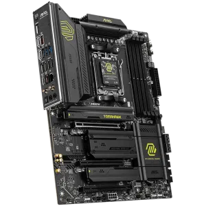 MSI MAG X870E TOMAHAWK WIFI, ATX, Socket AM5, 4x DDR5 Dual Channel DDR5 up to 8400(OC)MHz, 3x PCIe 3.0 x16 slot, 4x M.2 slot, 4x USB 2.0, 3x USB 5Gbps, 2x USB 10Gbps, 1x 10Gbps Type-C, 2x 40Gbps Type-C, HDMI, 7.1 HD Audio, 5G LAN, WiFI 7, BT, 3Y