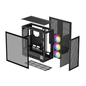 DeepCool Case E-ATX - MORPHEUS - Dual-Chamber