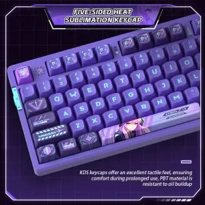 VGN Wireless Professional Gaming Mechanical Keyboard - V87 PRO Athena - Aniya Switches, BT5.0, 2.4G