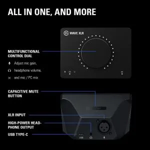 Audio Mixer Elgato Wave XLR