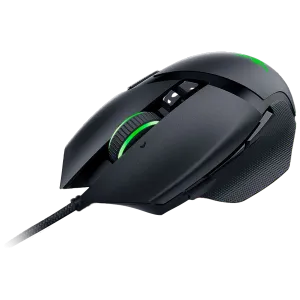 Razer Basilisk V3 35K Gaming Mouse, Black, Focus Pro 35K Optical Sensor Gen-2, Optical Mouse Switches Gen-3, Razer™ Speedflex Cable, 4-Way Razer™ HyperScroll Tilt Wheel, 35K DPI