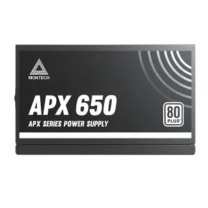 Montech захранване PSU 650W - APX - 80 Plus White
