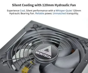 Montech захранване PSU 650W - APX - 80 Plus White