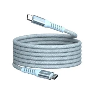 Кабел Verbatim Sync & Charge USB-C to USB-C 100W Magnetic 120 cm - Blue