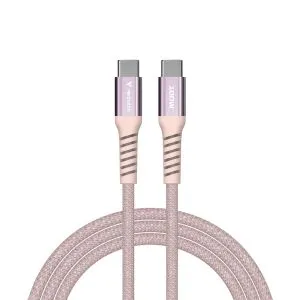 Кабел Verbatim Sync & Charge USB-C to USB-C 100W Magnetic 120 cm - Pink