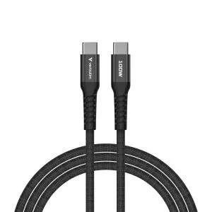 Кабел Verbatim Sync & Charge USB-C to USB-C 100W Magnetic 120 cm - Black