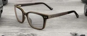 Computer glasses GUNNAR Muir Ebony (wood),  Amber