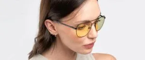 Computer glasses GUNNAR Mustang Onyx, Amber