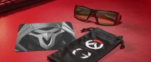 Computer glasses GUNNAR Overwatch Reaper Black Ash - Amber