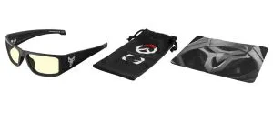 Computer glasses GUNNAR Overwatch Reaper Black Ash - Amber