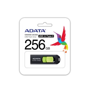 256GB TYPE-C UC300 ADATA BK/GN