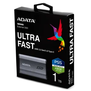ADATA EXT SSD SE880 1T GRAY