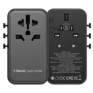 MOMAX UA10  GAN CHARGER 100W