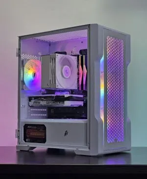Ryzen 5-7500F/ RTX 4060 8GB/ SSD 1TB/ RAM 16GB/ Gaming PC WhiteReaper 109