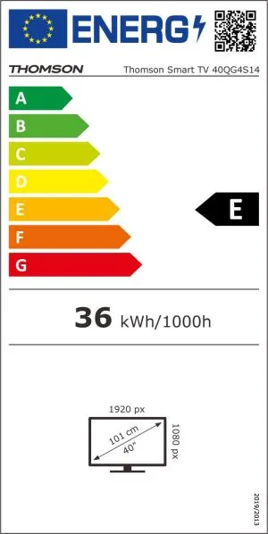 THOMSON 40QG4S14 TV 40 OLED
