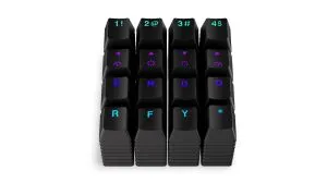 Капачки за механична клавиатура ENDORFY - 124 бр PBT - Черно