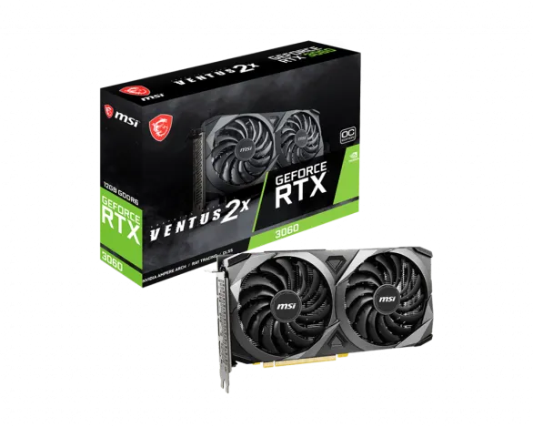 MSI RTX3060 VENTUS 2X 12G OC