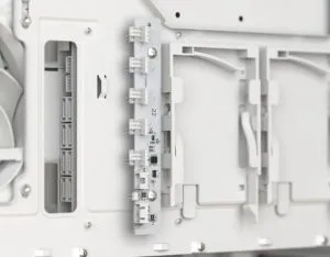 AeroCool кутия Case ATX - D501A White, Addressable RGB, Wood