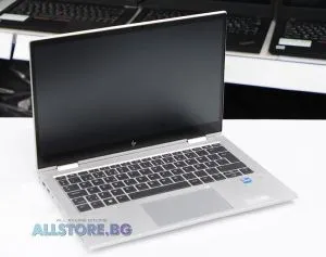HP EliteBook x360 830 G8, Intel Core i5, 16GB DDR4 Onboard, 512GB M.2 NVMe SSD, Intel Iris Xe Graphics, 13.3" 1920x1080 Full HD 16:9 , Grade A-