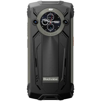 Blackview BV8200 (6.5" FHD+ 120Hz /1.3" WQVGA 12+256GB MT8781 2.2GHz  CAM 50+13MP/32MP IP68/IP69K/MIL-STD-810H NFC Fingerprint 8800mAh+45W 370g Android Black)