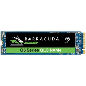 Seagate BarraCuda Q5, 1TB SSD, M.2 2280-S2 PCIe 3.0 NVMe, Read/Write: 2,400 / 1,700 MB/s