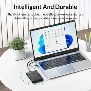 Orico кутия за диск Storage - Case - 2.5 inch USB-C - 2577C3-V1-BK